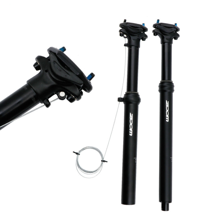Frendorf | ZOOM Fahrrad Drahtgesteuertes Hydraulik Hebesattelrohr Mountainbike Sattelstütze, Größe:30.9mm, Spezifikation:400mm Interne Verlegung