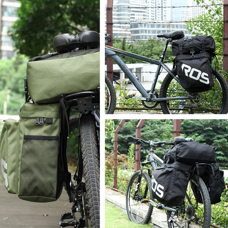 Frendorf | ROSWHEEL Fahrrad Rucksack, Stil:Schwarz