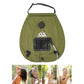 Frendorf | Outdoor-Badebeutel Selbstfahrende Camping-Solar-Wasserflasche 20L Wasserspeicherbeutel (Armeegrün)