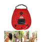 Frendorf | Outdoor Badetasche Selbstfahrende Camping Solar Warmwasserflasche 20L Wasserspeicherbeutel (Rot)