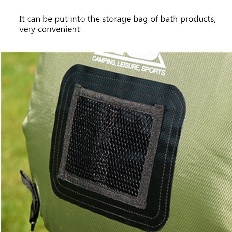 Frendorf | Outdoor-Badebeutel Selbstfahrende Camping-Solar-Wasserkocher 20L Wasserlagerbeutel (Schwarz)