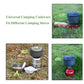 Frendorf | Camping Kochgeschirr Outdoor Kochgeschirr Set (Orange)