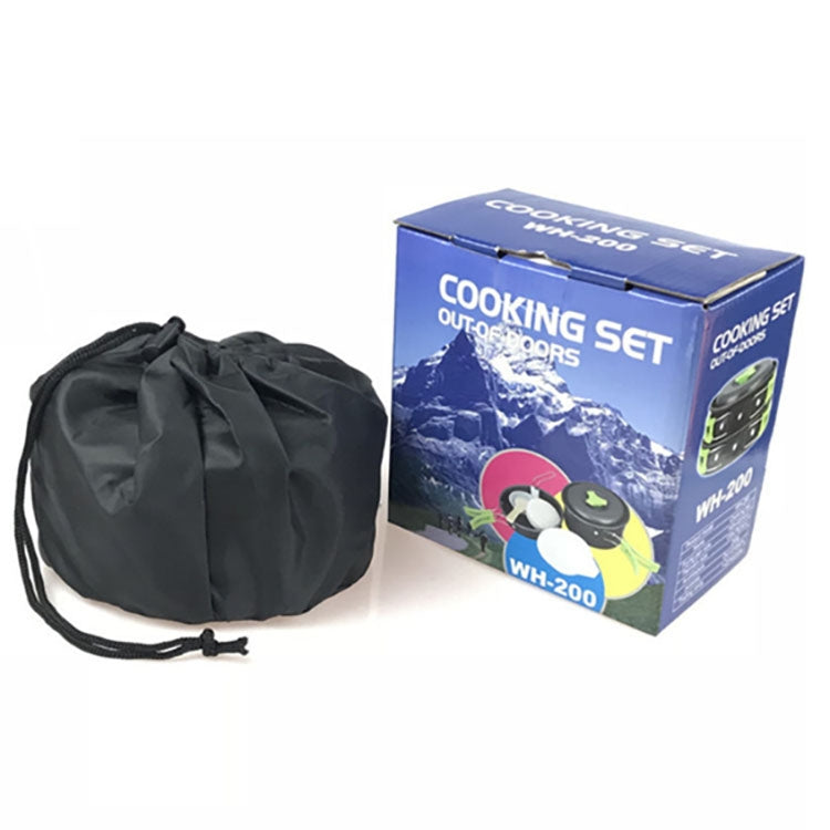 Frendorf | Camping Kochgeschirr Outdoor Kochgeschirr Set (Orange)