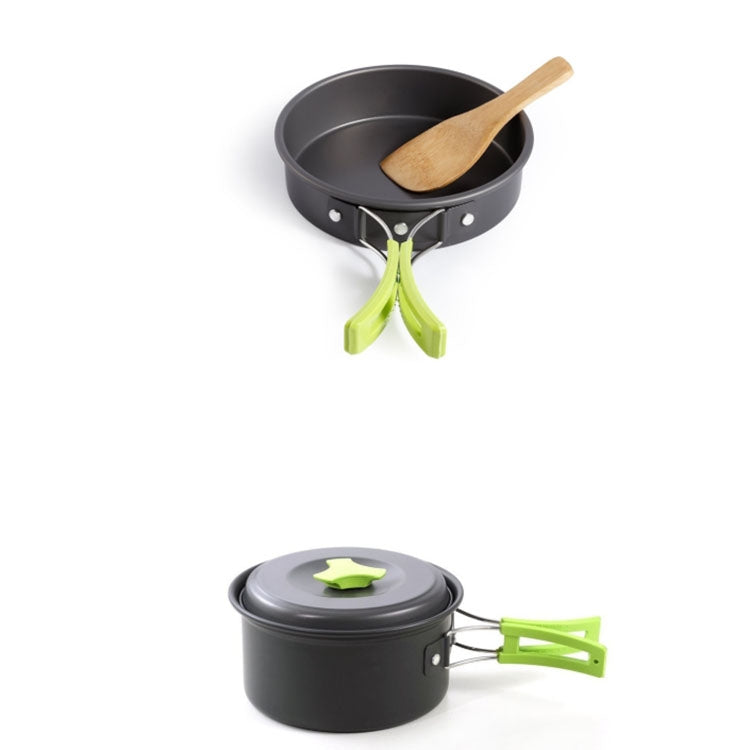 Frendorf | Camping Kochgeschirr Outdoor Kochgeschirr Set (Orange)