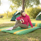 Frendorf | Farbmatching Automatische Aufblasbare Außen Sport Doppel Camping Luftkissen, Größe:190x130x3,5cm (Grün)