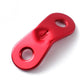 Frendorf | 10 PCS Outdoor Camping Aluminiumlegierung Kordelzüge Seil Spanntemperatur Zelt Schnur Seil Spanntemperatur (Rot)