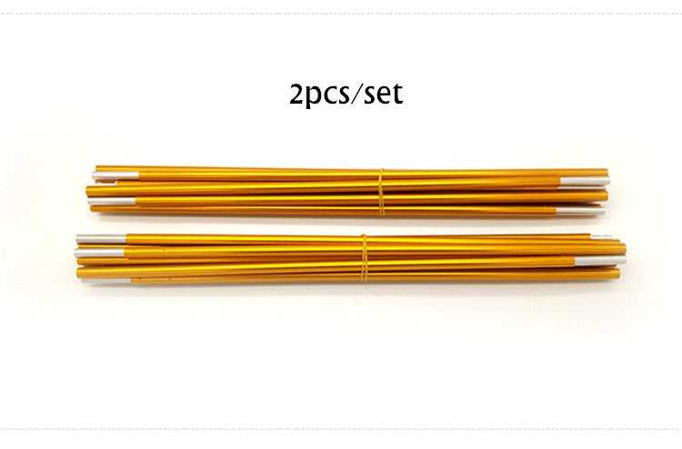 Frendorf | 2 Stück Outdoor Camping Zeltpfosten Aluminiumlegierung Zeltstangen Zeltstützstäbe Zelt Zubehör