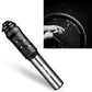 Frendorf | WILD MAN Hochdruck-Mountain-Road-Bike tragbare Fahrradpumpe Us und französische Mund universelle Mini-Basketballpumpe (Helles Silber)