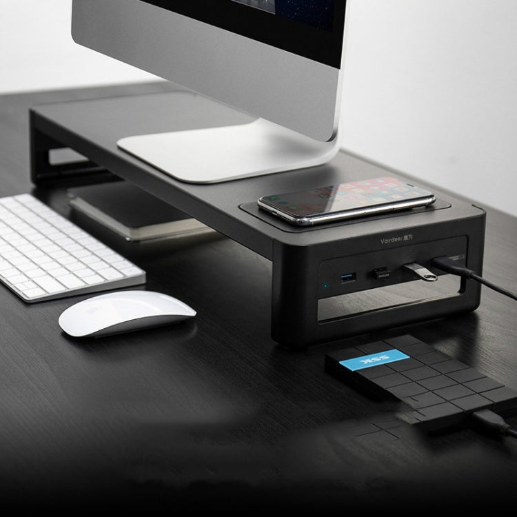 Frendorf | Vaydeer Computer Monitor Erhöhter Desktop-Bildschirm Desktop-Speicherbasis, Spezifikation: Einfache Konfiguration