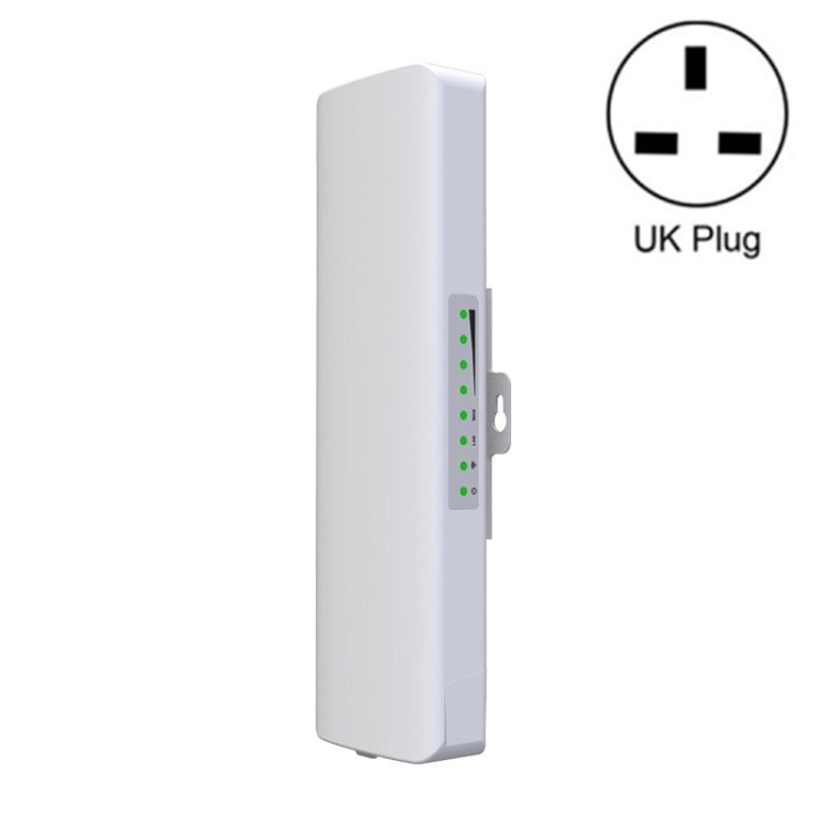 Frendorf | 2 PCS COMFAST E314n 300mbps Abdeckung 5 Kilometer Wifi Basisstation Drahtlosbrücke, Steckertyp: UK Stecker