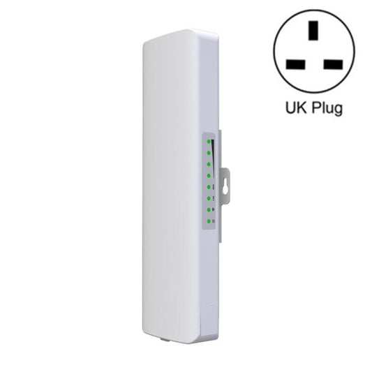 Frendorf | 2 PCS COMFAST E314n 300mbps Abdeckung 5 Kilometer Wifi Basisstation Drahtlosbrücke, Steckertyp: UK Stecker