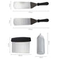 Frendorf | 15 PCS/Set Outdoor Edelstahl Grillwerkzeug Set Tomatensauce Flasche BBQ Grill Set