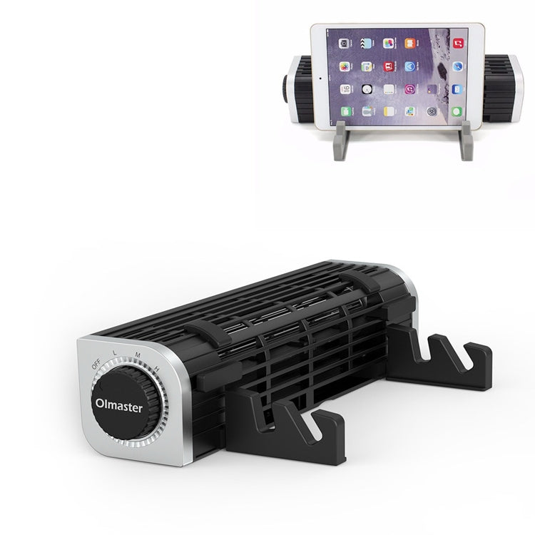Frendorf | Olmaster Notebook Hochluftvolumenradiator USB Ventilator Halterung, Stil: Rund CF-1691