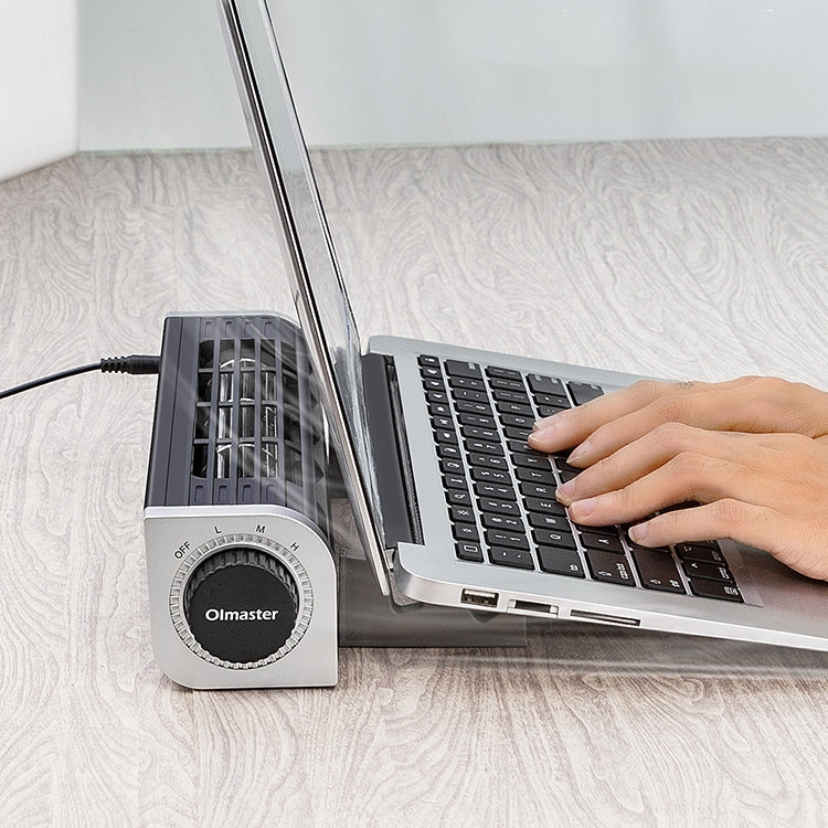 Frendorf | Olmaster Notebook Hochluftvolumenradiator USB Ventilator Halterung, Stil: Rund CF-1691