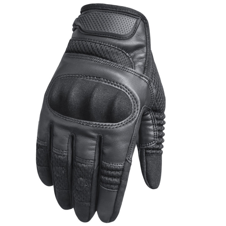 Frendorf | B28 Outdoor Reitmotorrad Schutz Anti-Rutsch Verschleißfest Bergsport Handschuhe, Größe: S(Schwarz)
