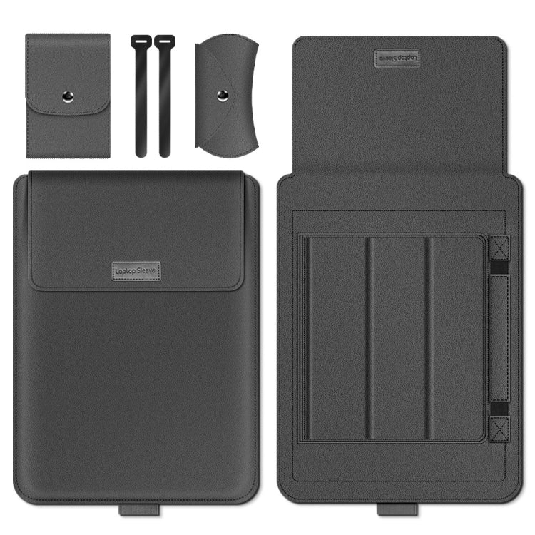 Frendorf | A2 4 in 1 Computer Halter Liner Tasche Aufbewahrungstasche, Größe:11/12 Zoll(Schwarz)