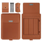 Frendorf | A2 4 in 1 Computerhalter Liner Tasche Speicher Tasche, Größe: 13/14 Zoll (Braun)