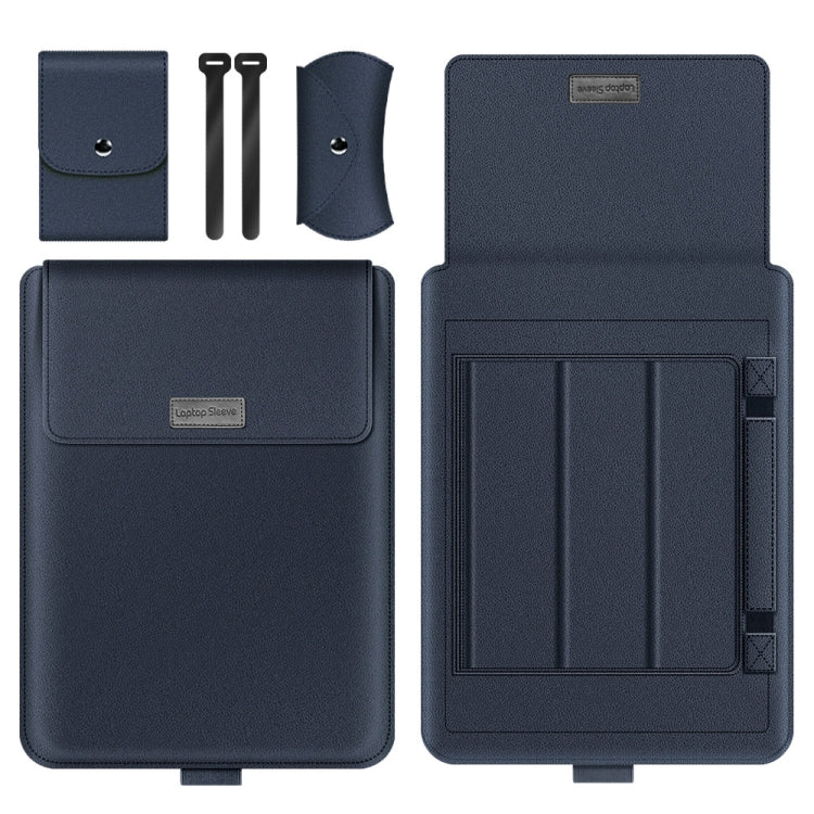 Frendorf | A2 4 in 1 Computer Halter Liner Tasche Speicher Tasche, Größe: 13/14 Zoll (Dunkelblau)