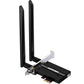 Frendorf | COMFAST Gaming Spiel 3000Mbps Gigabit Dual-Frequenz Wireless Desktop Computer PCIE Wireless Netzwerk Karte, Abdeckung: AX200 PRO
