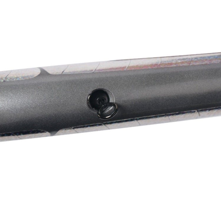 Frendorf | 120g 22cm Schwimmendes Wasser Holz Handgefertigter Großer Bleistift Tiefe See Boot Fischen Welle Liegender Thunfisch Köder (Silber Schwarz Laser)
