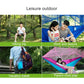 Frendorf | 1-2 Personen Outdoor Moskito Netz Fallschirm Hängematte Camping Hängendes Schlafbett Schaukel Tragbarer Doppelstuhl, 260 x 140cm