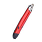 Frendorf | PR-08 1600DPI 6 Tasten 2.4G Drahtloser Electronic Whiteboard Stift Multifunktions Stift Maus PPT Flip Stift (Rot)