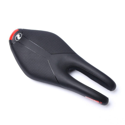Frendorf | STARBK Mountainbike Sattel Sitzpolster Straßenrad Fahrrad Sitz (Schwarz Rot)