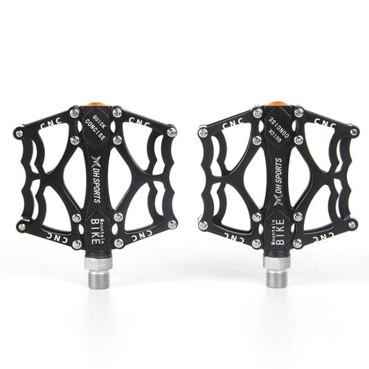 Frendorf | Fahrradpedal Mountainbike Aluminiumlegierung Palin Pedal rutschfestes Lagerpedal (901 Schwarz)