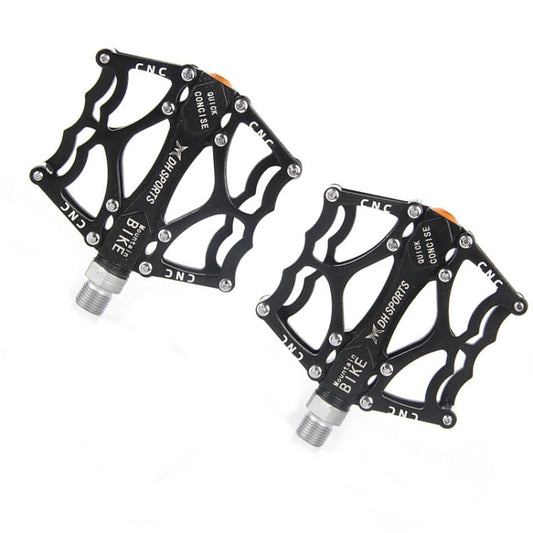 Frendorf | Fahrradpedal Mountainbike Aluminiumlegierung Palin Pedal rutschfestes Lagerpedal (901 Schwarz)