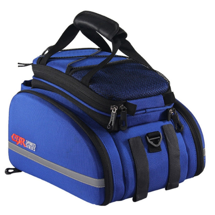 Frendorf | CBR Bike Hartschalen-Regal Tasche Reisetasche Fahrrad Hartschalen-Schultertasche (Blau)