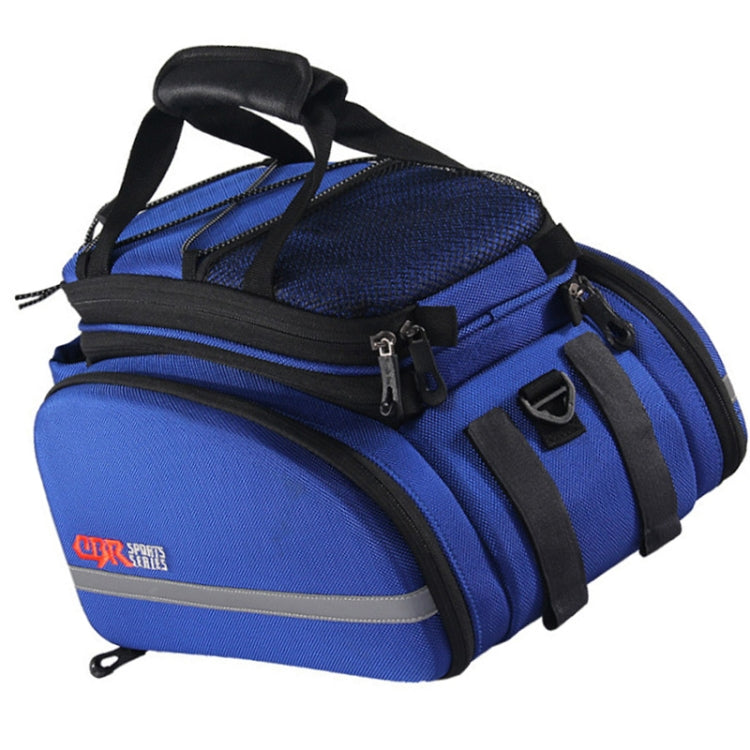 Frendorf | CBR Bike Hartschalen-Regal Tasche Reisetasche Fahrrad Hartschalen-Schultertasche (Blau)