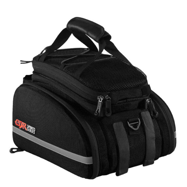 Frendorf | CBR Bike Hartschalenregal Tasche Reisetasche Fahrrad Hartschalen Schultertasche (Schwarz)
