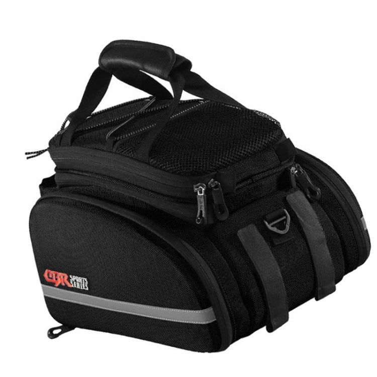 Frendorf | CBR Bike Hartschalenregal Tasche Reisetasche Fahrrad Hartschalen Schultertasche (Schwarz)