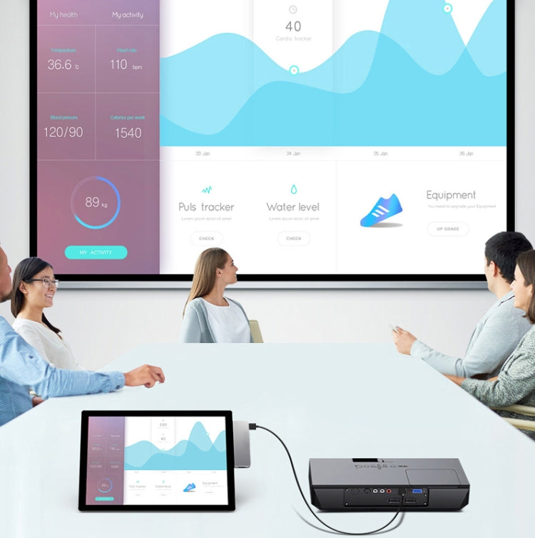 Frendorf | T0409 Multifunktionaler USB 3.0 HUB Dockingstation Netzwerk Kabel Schnittstellen Converter Für Microsoft Surface Pro 7 (mit Netzwerkanschluss)