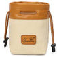 Frendorf | S.C.COTTON Liner Bag Wasserfest Digitale Schutz Tragbare SLR Objektiv Tasche Mikro Einzelkamera Tasche Fototasche, Farbe: Beige M