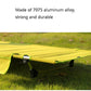 Frendorf | CLS Outdoor Leichtgewicht Faltbett Camping Einfaches Freizeitbett (Grau)