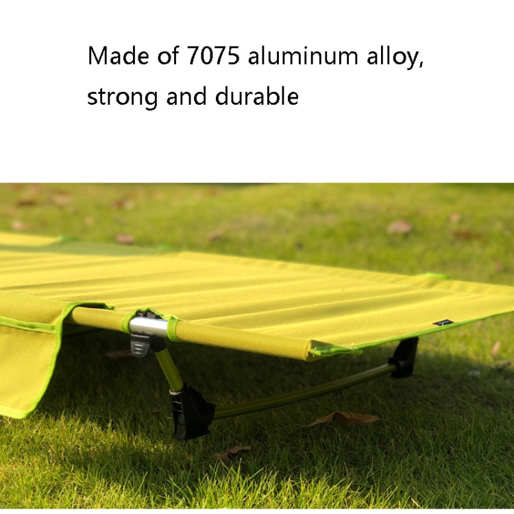 Frendorf | CLS Outdoor Leichtgewicht Faltbett Camping Einfaches Freizeitbett (Grau)