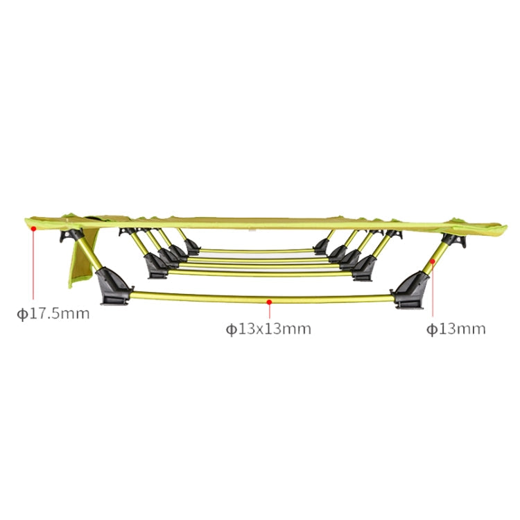 Frendorf | CLS Outdoor Leichtgewicht Faltbett Camping Einfaches Freizeitbett (Grau)