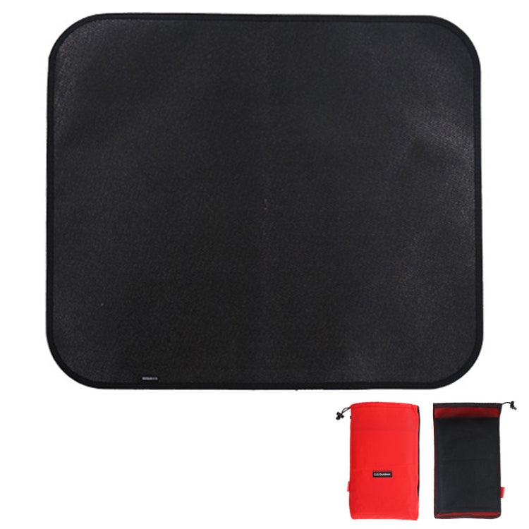 Frendorf | CLS Outdoor Camping Silikon feuerfeste Decke Picknick Grill Wärmedämmung Pad, Größe: XL: 800x750mm