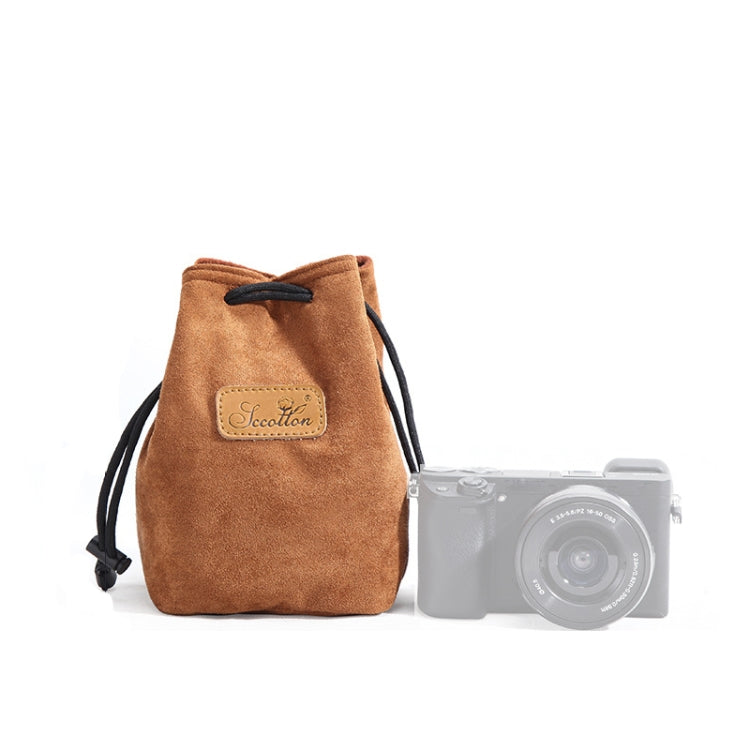 Frendorf | S.C.COTTON Liner Shockproof Digitale Schutz Tragbare SLR Objektiv Tasche Micro Einzelne Kamera Tasche Quadrat Khaki S