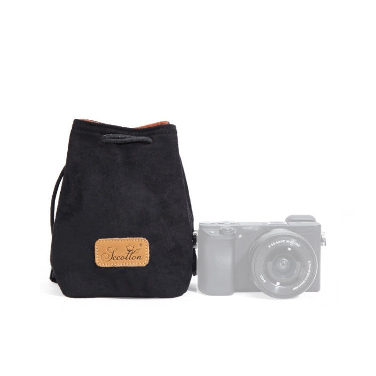 Frendorf | S.C.COTTON Liner Shockproof Digitale Schutz Tragbare SLR Objektiv Tasche Mikro Einzelne Kamera Tasche Quadrat Schwarz S