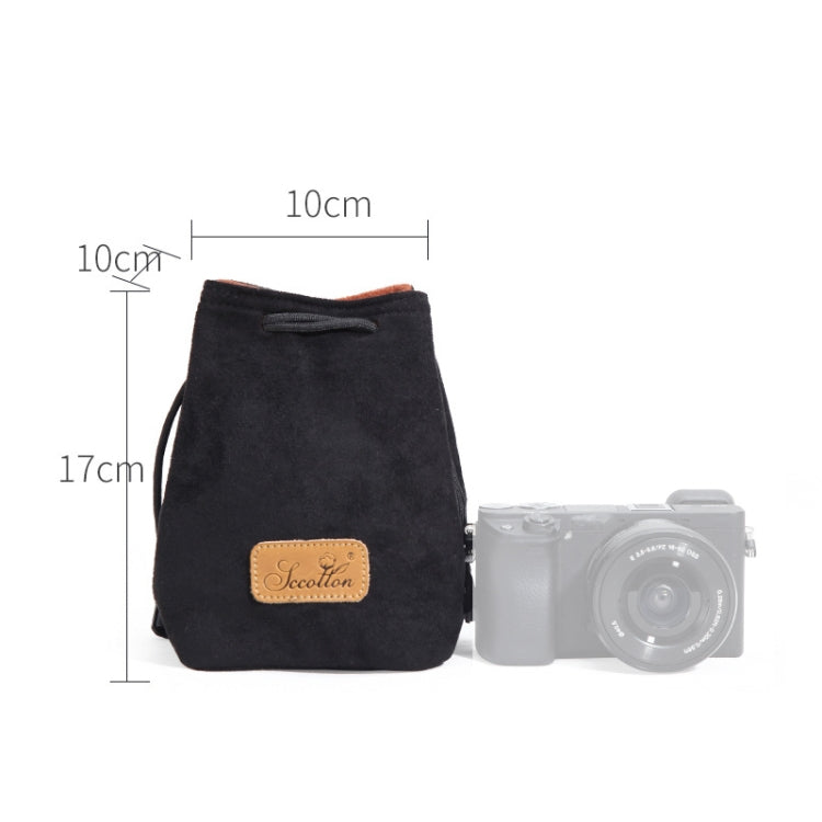 Frendorf | S.C.COTTON Liner Shockproof Digitale Schutz Tragbare SLR Objektiv Tasche Mikro Einzelne Kamera Tasche Quadrat Schwarz S