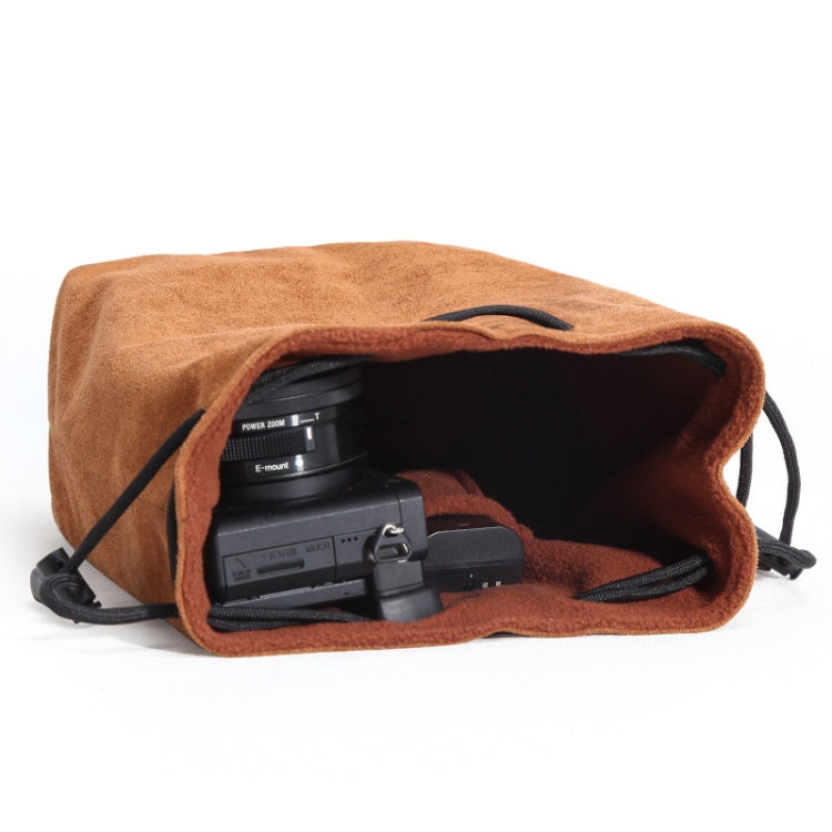 Frendorf | S.C.COTTON Liner Shockproof Digitale Schutz Tragbare SLR Objektiv Tasche Mikro Einzelne Kamera Tasche Rund Schwarz S