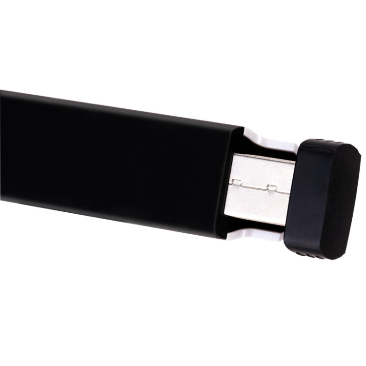 Frendorf | Deli 2.4G Flip Pen Business Präsentationsfernbedienung Pen, Modell: TM2801 Schwarz (rote LED)