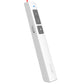 Frendorf | Deli 2,4GHz Laser Seitenumblätterstift Wiederaufladbarer Sprachprojektorstift, Modell: 2802L (Weiß)