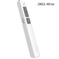 Frendorf | Deli 2,4GHz Laser Seitenumblätterstift Wiederaufladbarer Sprachprojektorstift, Modell: 2802L (Weiß)