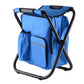 Frendorf | Multifunktionaler Klapphocker Tragbarer Kühlpackhocker Leichter Outdoor-Hocker (Blau)