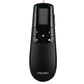 Frendorf | Deli 2.4GHz Laser Lehrseite Flip Stift Fernbedienung Spielbereich mit fliegender Maus, Modell: 2804 (Schwarz) rotes Licht