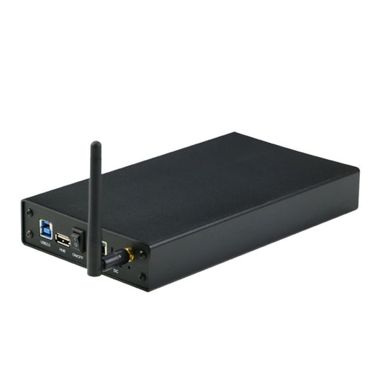 Frendorf | Blueendless 3,5 Zoll Mobile Festplattenbox WIFI Wireless NAS Private Cloud-Speicher (UK-Stecker)