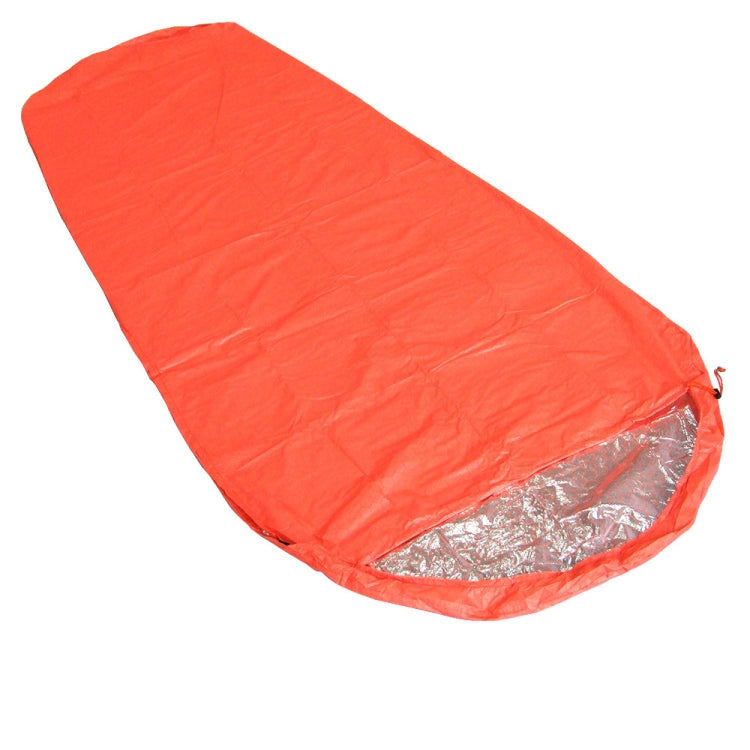 Frendorf | Outdoor Wandern Camping Wärme-reflektierende Thermo-Isolierung Schlafsack Notfalldecke Mumie 210cm x 83cm
